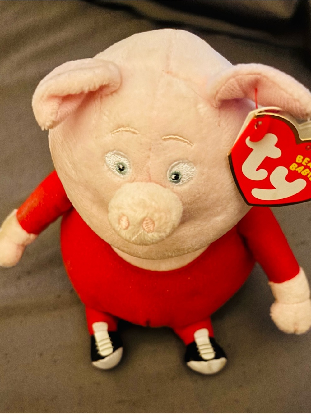 TY Beanie Baby Gunter the Pig Stuffed Animal NWT
